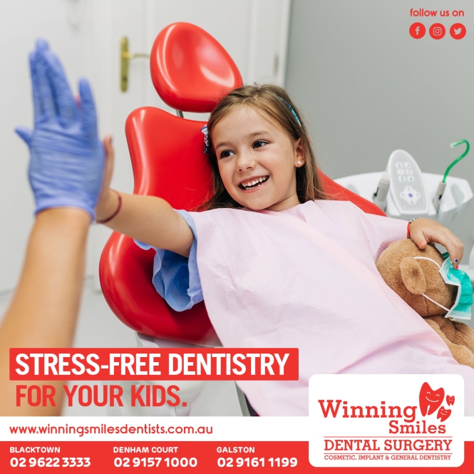 Stress-free dentistry for your kids